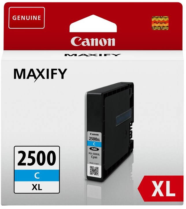 Canon PGI-2500XL C azúrová