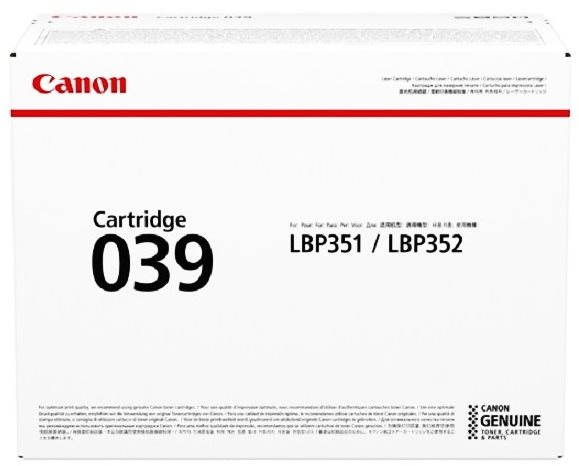Canon CRG-039 čierna