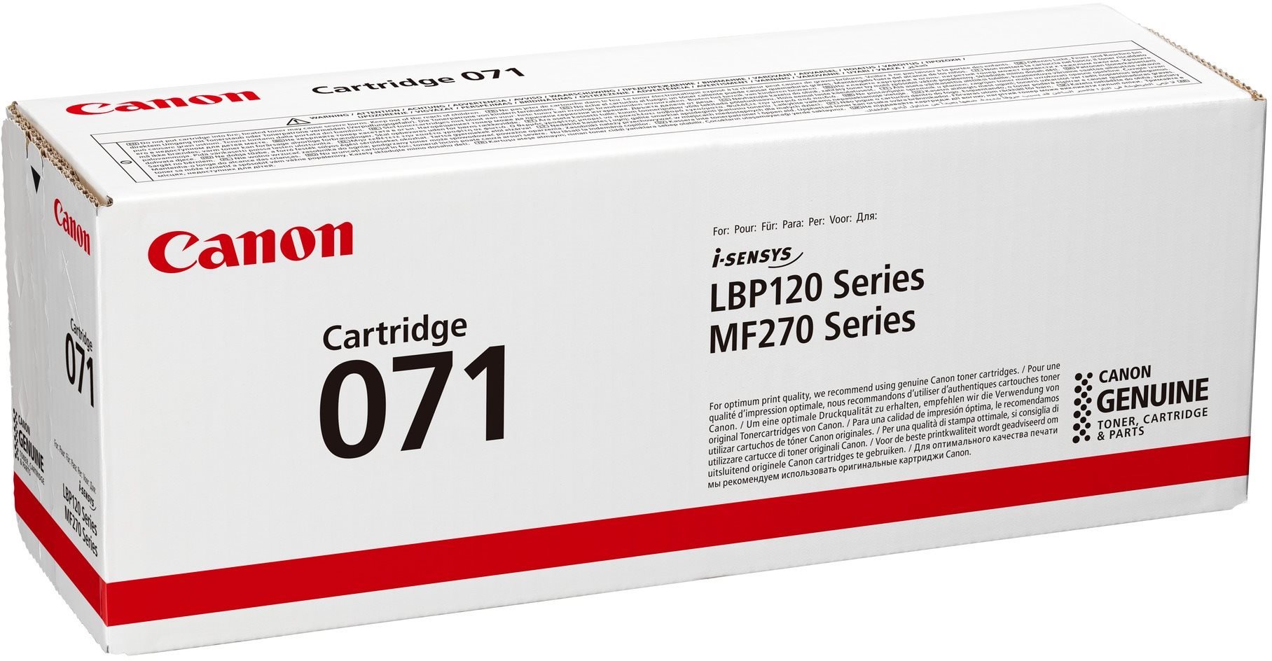 Canon CRG-071 čierna