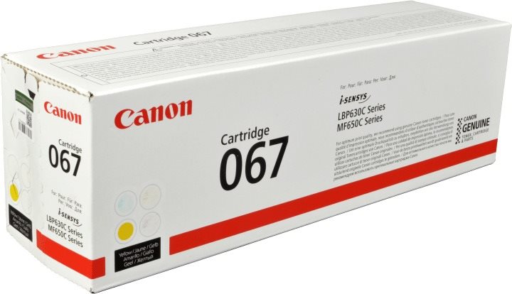 Canon Cartridge 067 žltý