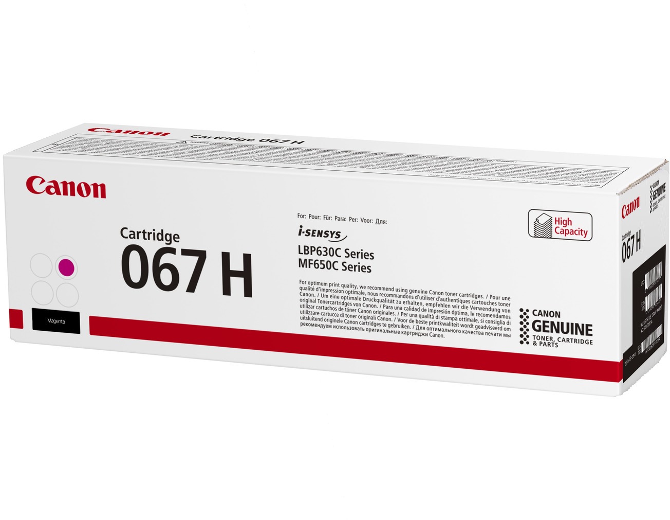 Canon Cartridge 067H purpurový