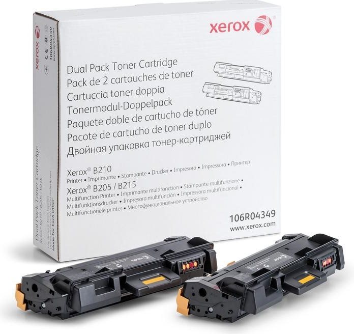 Xerox 106R04349 Dualpack čierny