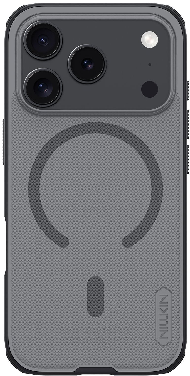 Nillkin Super Frosted PRO Magnetic Zadný Kryt pre Apple iPhone 17 Pro Transparent Black