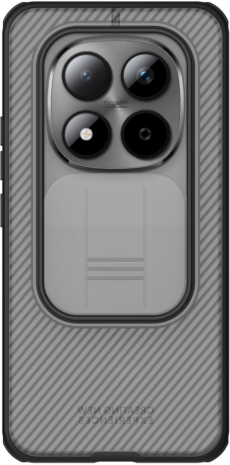 Nillkin CamShield PRO Zadný Kryt pre Xiaomi Redmi Note 15 Pro+ 5G Transparent Black