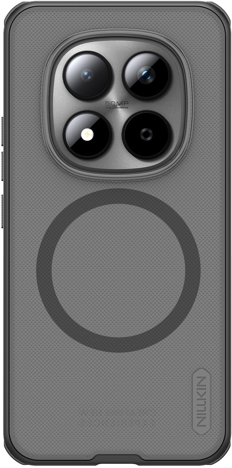 Nillkin Super Frosted PRO Magnetic Zadný Kryt pre Xiaomi Redmi Note 15 Pro 5G Transparent Black