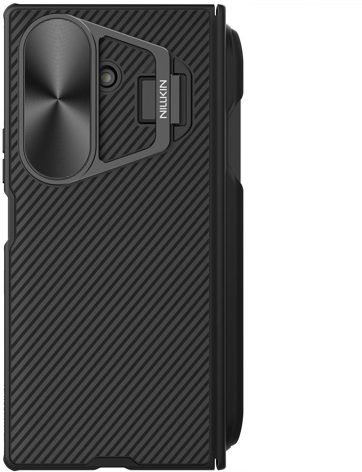 Nillkin CamShield Prop Pen Slot Zadný Kryt pre Samsung Galaxy Z Fold 7 Black