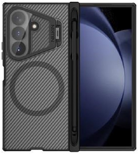 Nillkin CamShield Prop Magn. Pen Slot (Transp. Lens) pro Samsung Galaxy Z Fold 8 Ultra Transp. Black