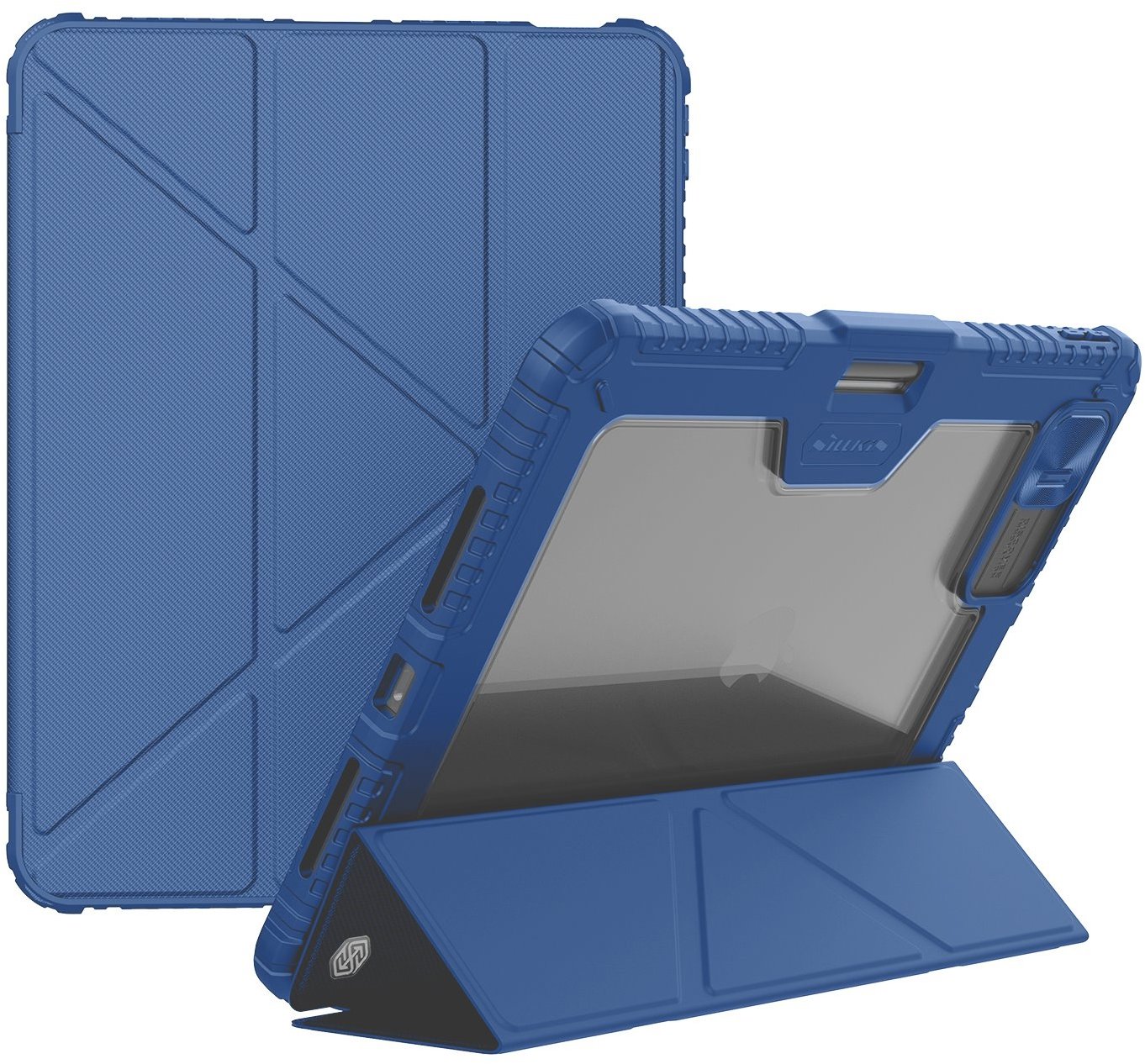 Nillkin Bumper PRO Protective Stand Case Multi-angle pre iPad Pro 11 2024 Sapphire Blue