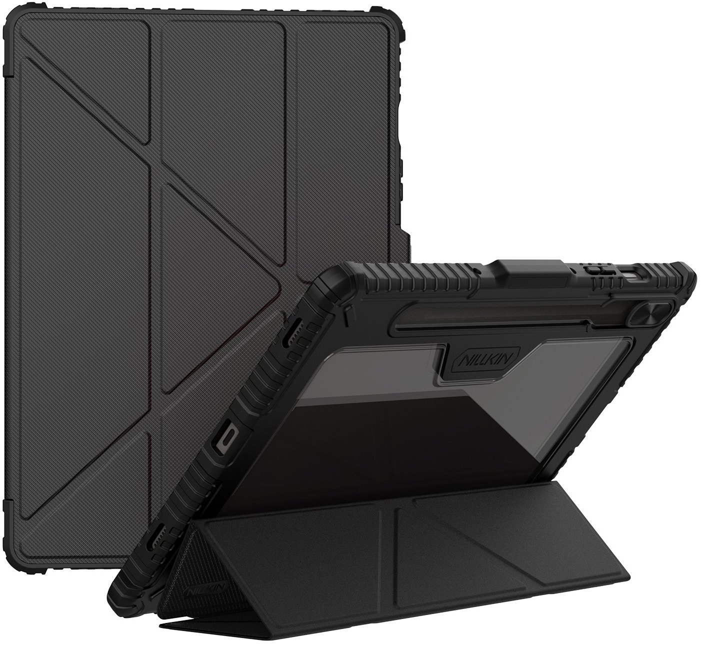 Nillkin Bumper PRO Protective Stand Case Multi-angle pre Samsung Galaxy Tab S10 FE Black