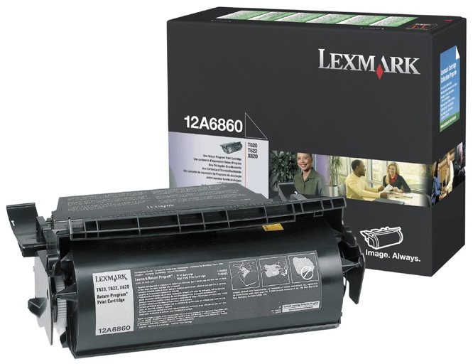 LEXMARK 12A6860 čierny