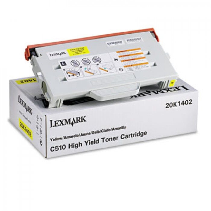 LEXMARK 20K1402 žltý
