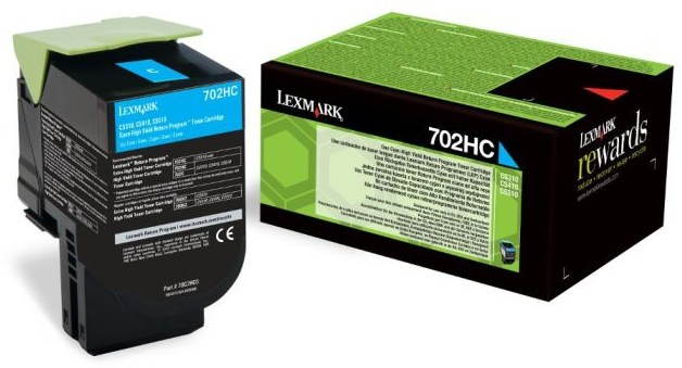 LEXMARK 70C2HC0 azúrový