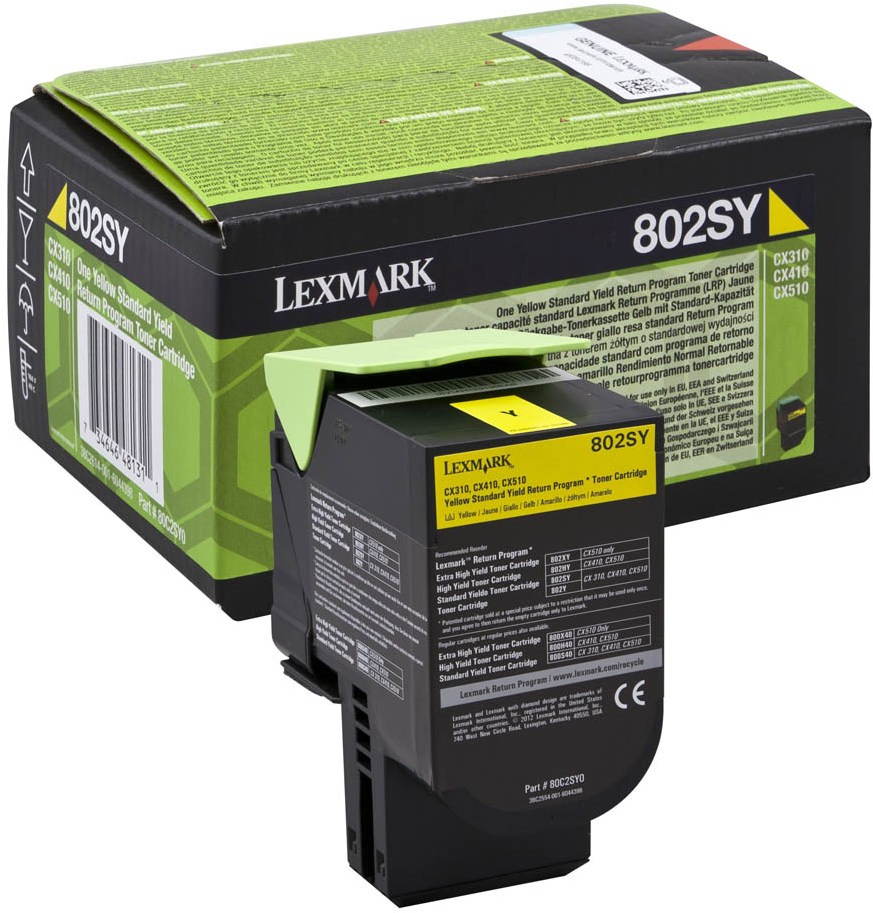 LEXMARK 80C2SY0 žltá