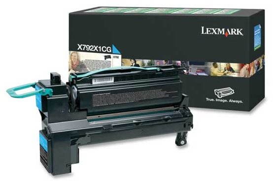 LEXMARK X792X1CG azúrový