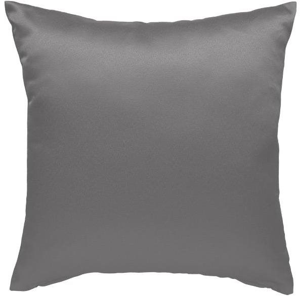 Scanquilt dekoračná obliečka na vankúš Satén Trend sivá