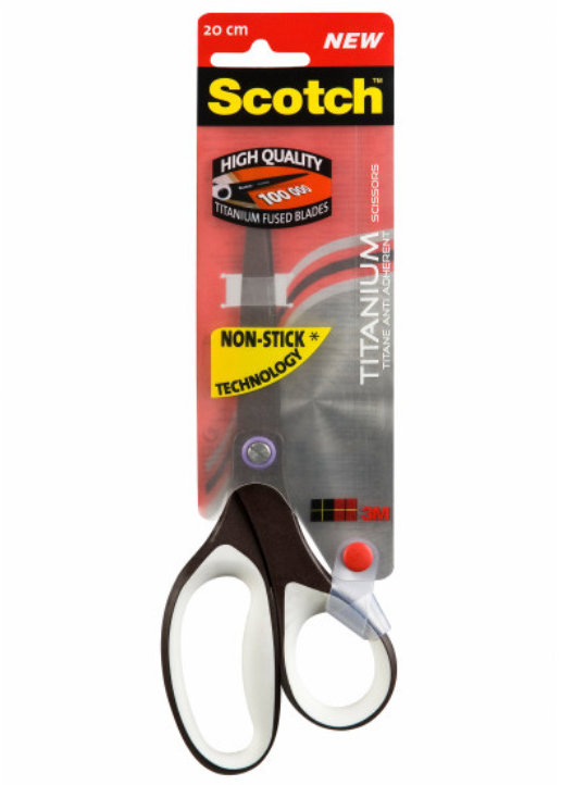 3M Scotch Titanium profesionálne nelepivé nožnice 20 cm
