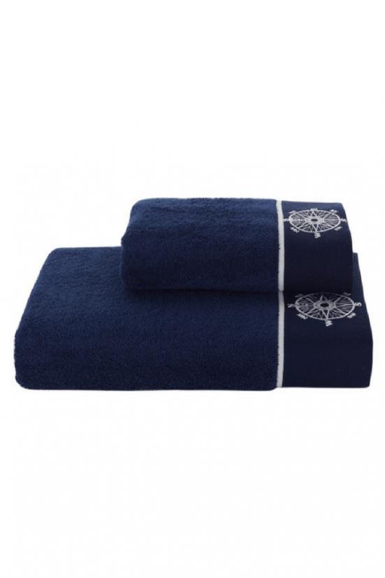 Soft Cotton Uterák Marine Lady 50 × 100 cm, tmavomodrý
