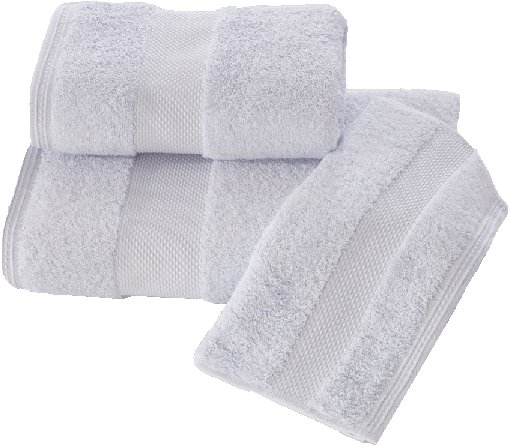 Soft Cotton - Sada ručníku a osušky DELUXE, 2 ks, světle modrá