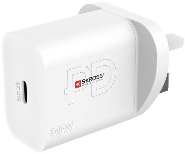 SKROSS USB-C Power charger 30 W UK, Power Delivery, typ G