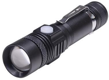 Solight nabíjacie LED svietidlo s cyklo držiakom 400 lm fokus Li-Ion USB