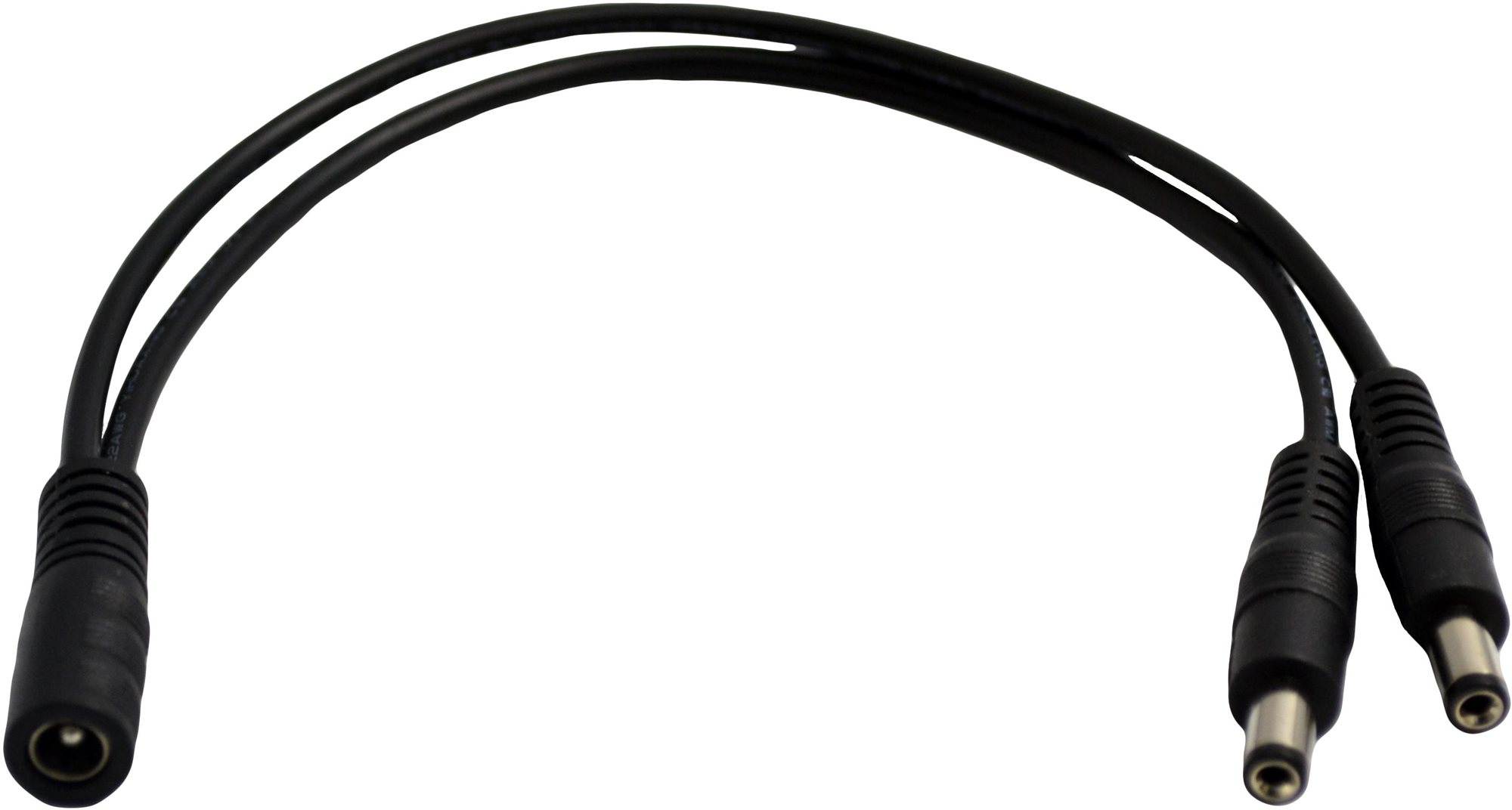 Solight napájací konektor pre LED pásy, 5,5 mm, rozbočka, 1× zdierka – 2× konektor, vrecko 1 pár
