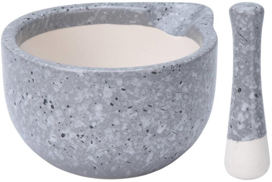 EH Excellent Houseware, Mažiar, keramický, sivý