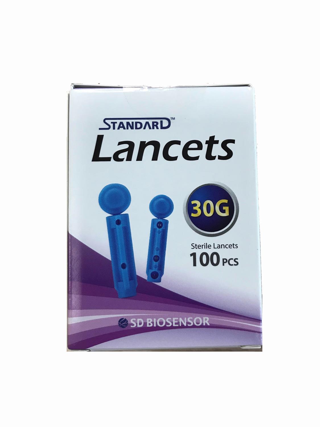 SD Biosensor Jednorazové ihly/Lancety odber krvi 100 ks