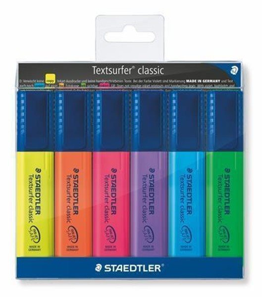 STAEDTLER Textsurfer classic 364, 6 ks