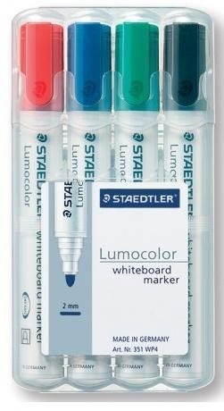 STAEDTLER Lumocolor 351 2mm - súprava 4 farieb
