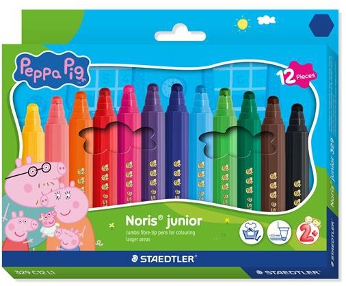 STAEDTLER Noris Junior Peppa Pig 12 farieb