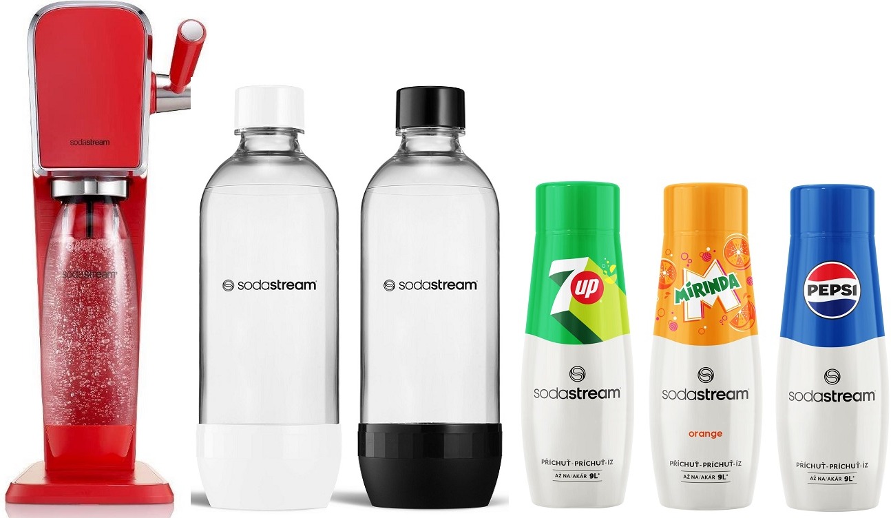 Sodastream ART mandarine Red PEPSI PACK