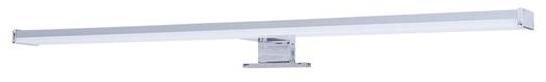 LED kúpeľňové osvetlenie nad zrkadlo, 12 W, 900 lm, 4000 K, IP44, 60 cm, strieborné