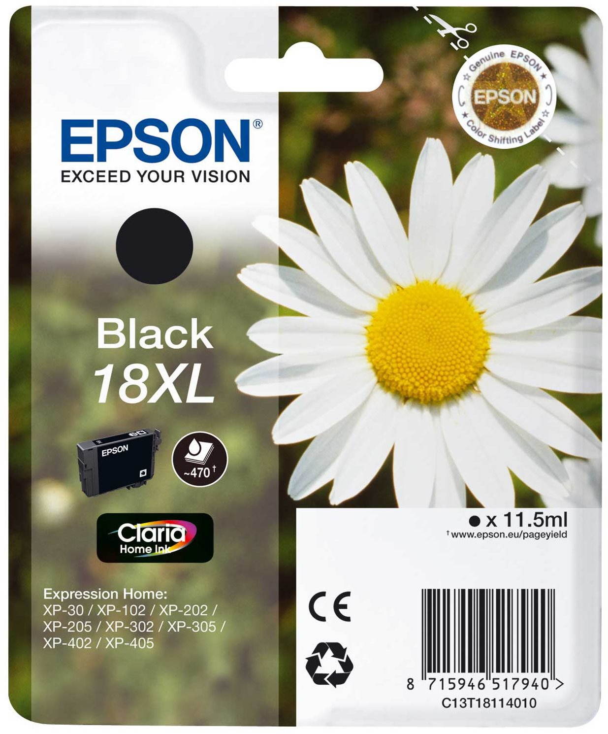 Epson T1811 čierna