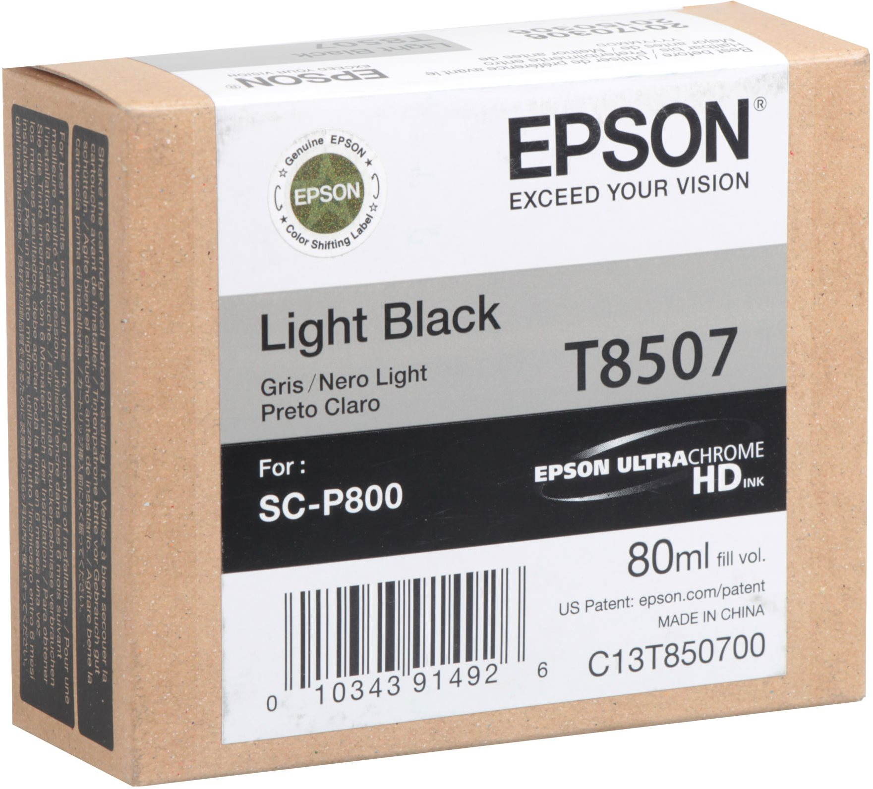 Epson T7850700 svetlo čierna