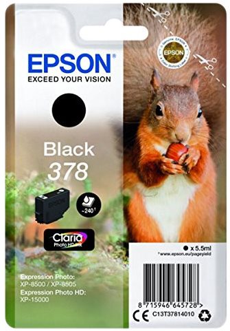 Epson T3781 č. 378 čierna