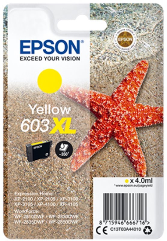Epson 603XL žltá