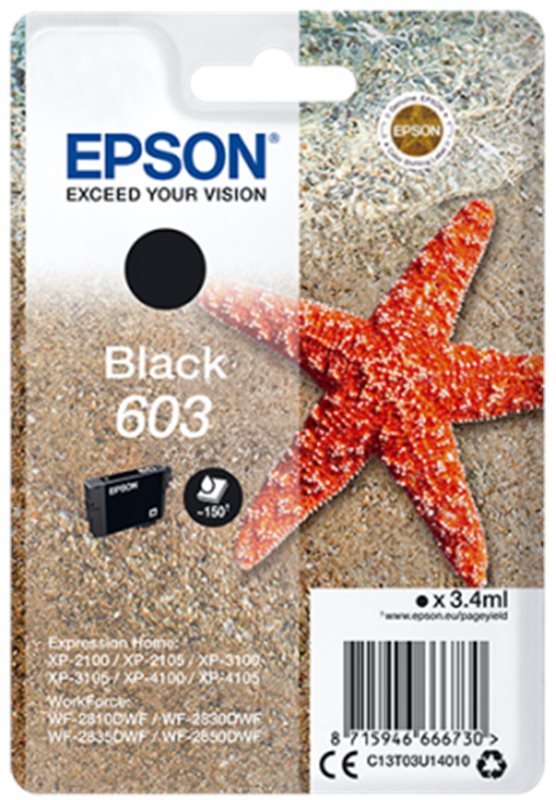 Epson 603 čierna