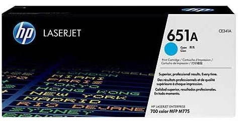 HP CE341A č. 651A azúrový originálny