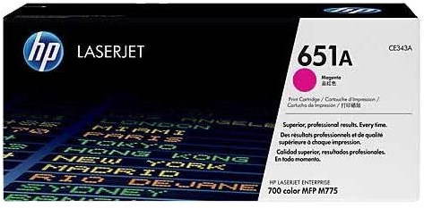 HP CE343A č. 651A purpurový originálny