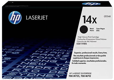 HP CF214X č. 14A čierny