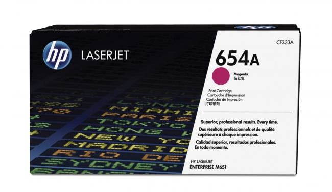 HP CF333A č. 654A purpurový originálny