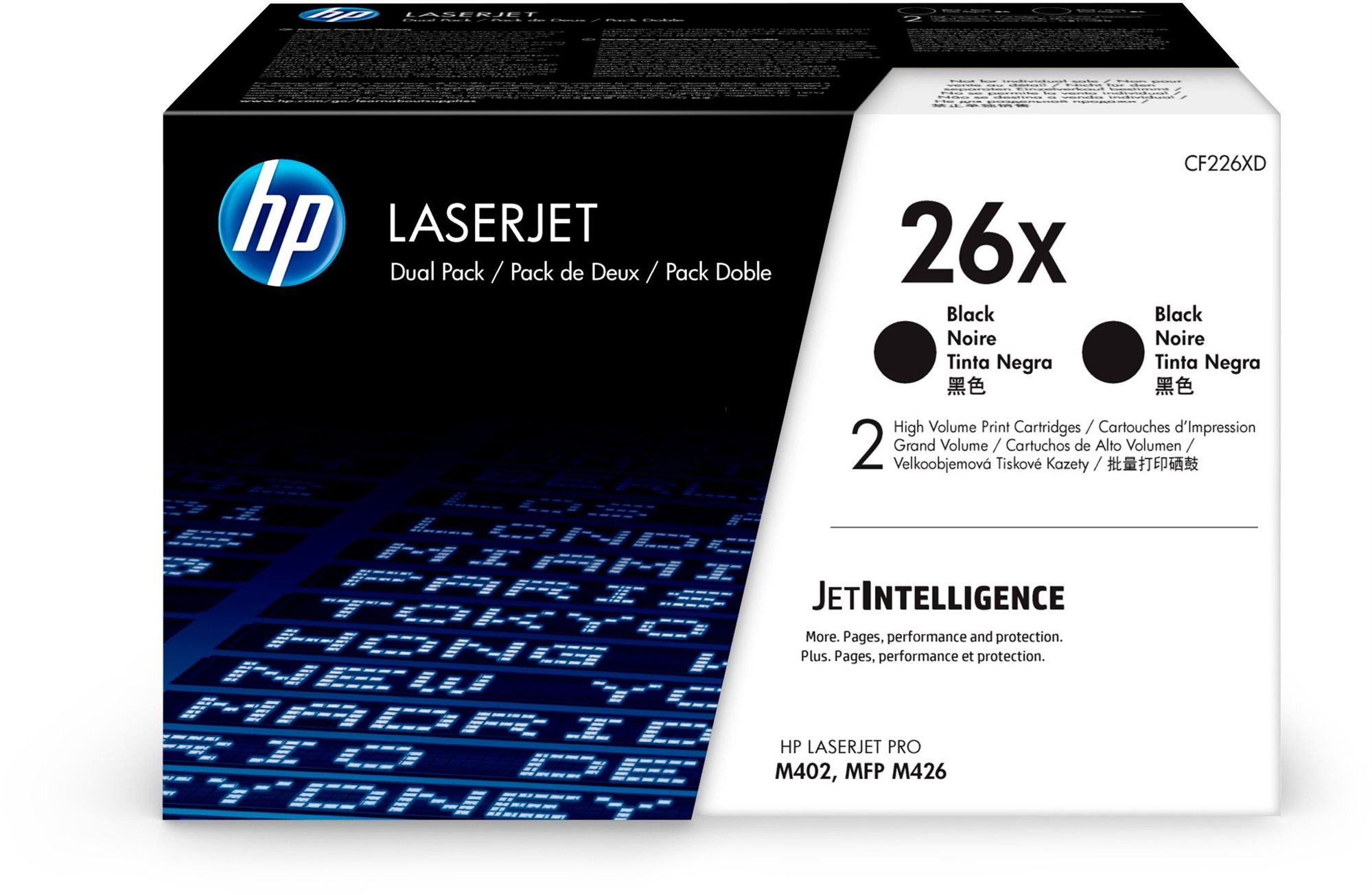 HP CF226XD č. 26XDual Pack čierny 2 ks originálny