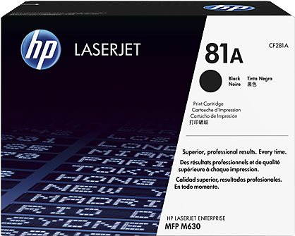 HP CF281A č. 81A čierny