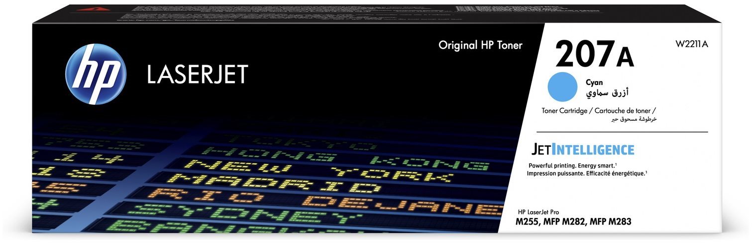 HP W2211A č. 207A azúrový originálny