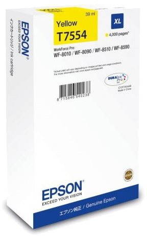 Epson T7554 XL žltá