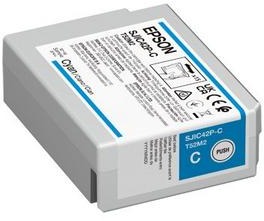 Epson SJIC42P-C ink cartridge pro C4000e azurová