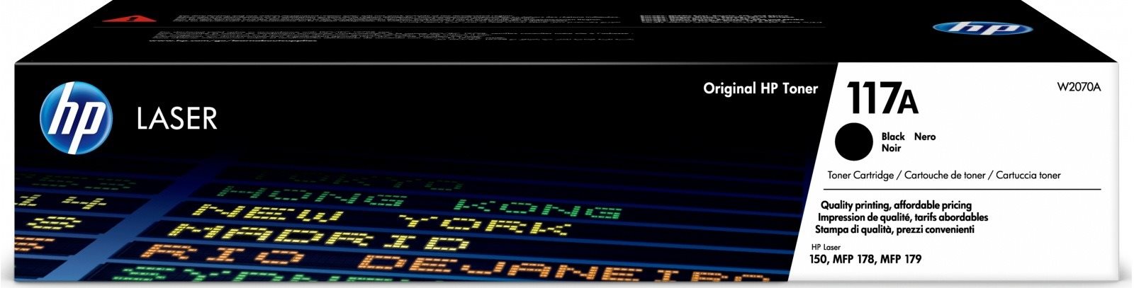 HP W2070A č. 117A čierny originálny