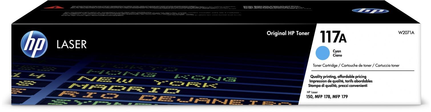 HP W2071A č. 117A azúrový originálny