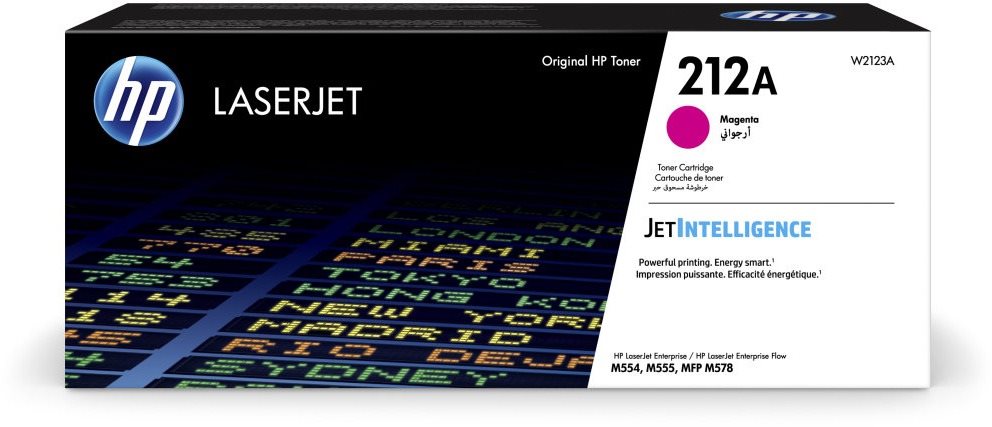 HP W2123A č. 212A purpurový originálny
