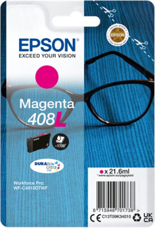 Epson 408L DURABrite Ultra Ink Magenta